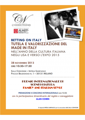 Evento "Betting On Italy" (BOI) - Marco Eugenio Di Giandomenico