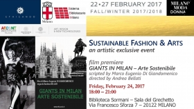 24.02.2017 - Sustainable Fashion & Arts - Marco Eugenio Di Giandomenico
