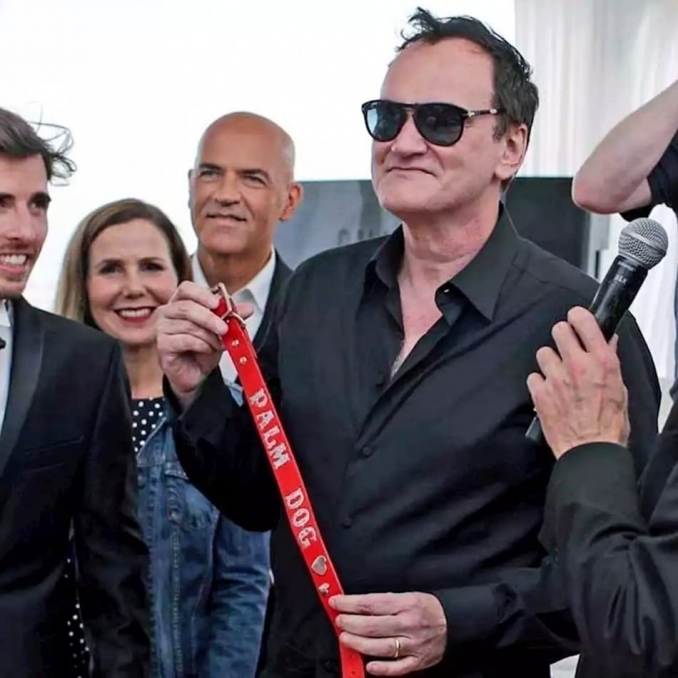 Marco Eugenio Di Giandomenico, Quentin Tarantino and Sally Phillips - Marco Eugenio Di Giandomenico